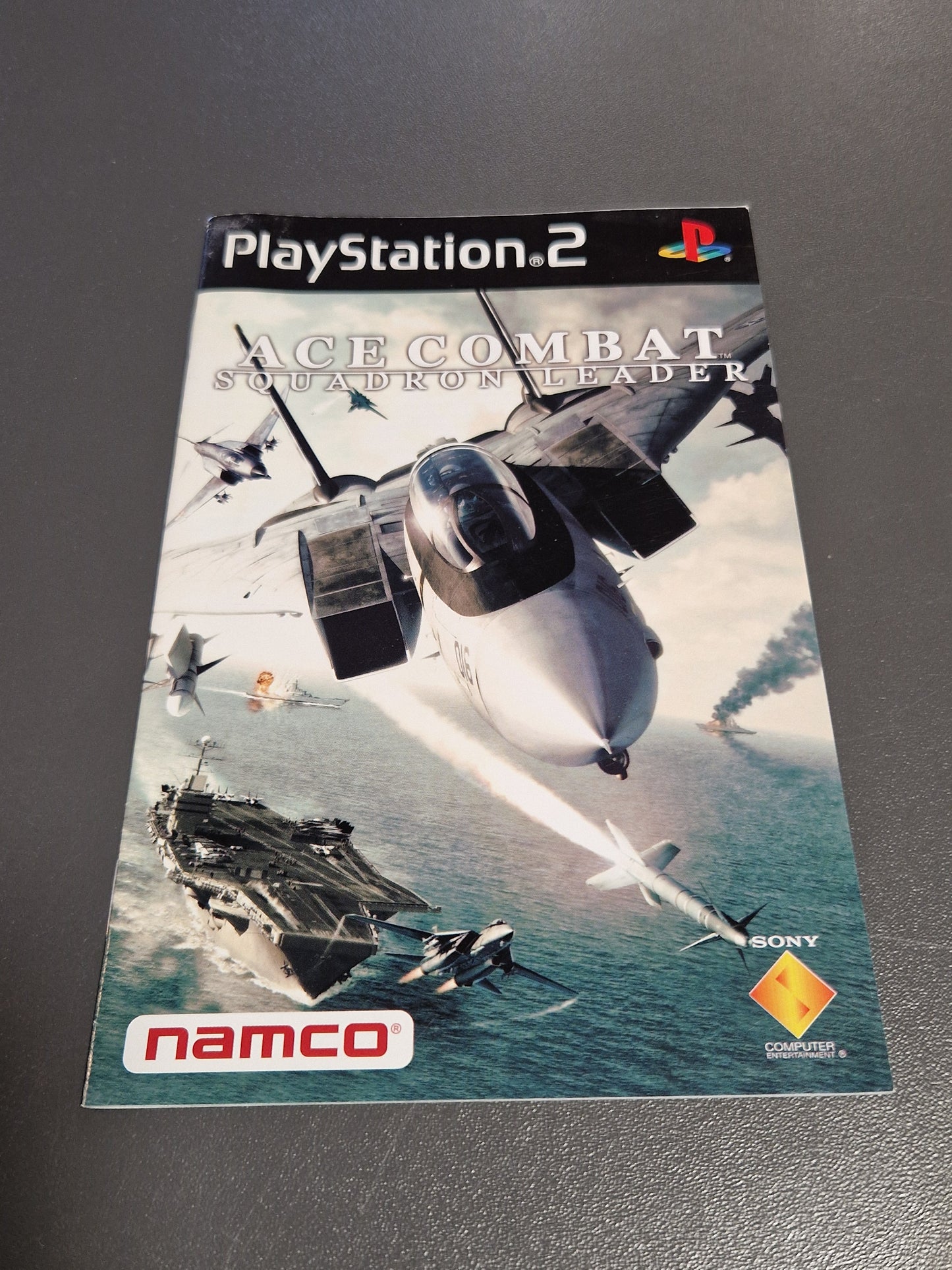 Ace Combat Squadron Leader PS2 Playstation 2 Anleitung #