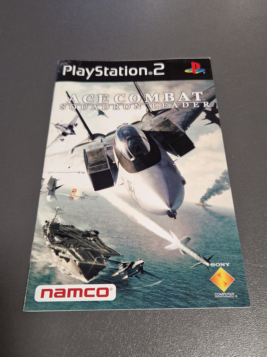 Ace Combat Squadron Leader PS2 Playstation 2 Anleitung #