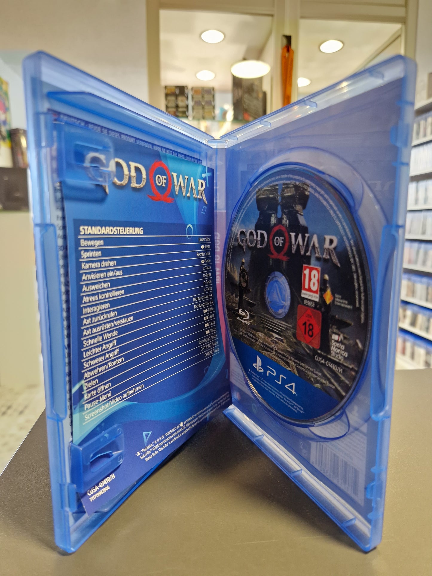 God of War (PS4) | Top Zustand | Disc Kratzerfrei | PlayStation 4 Klassiker