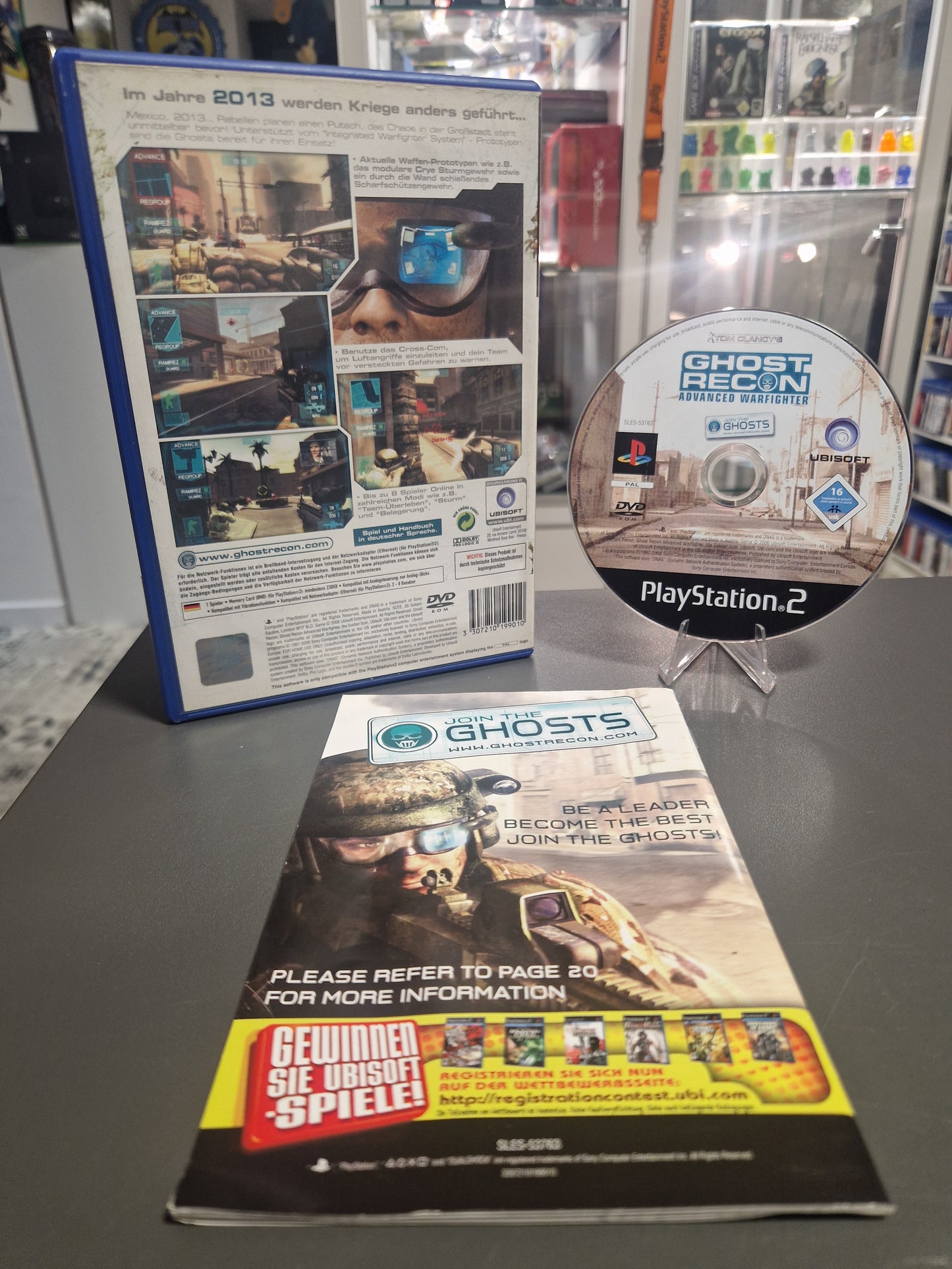 Tom Clancy's Ghost Recon: Advanced Warfighter (PS2) – Top Zustand