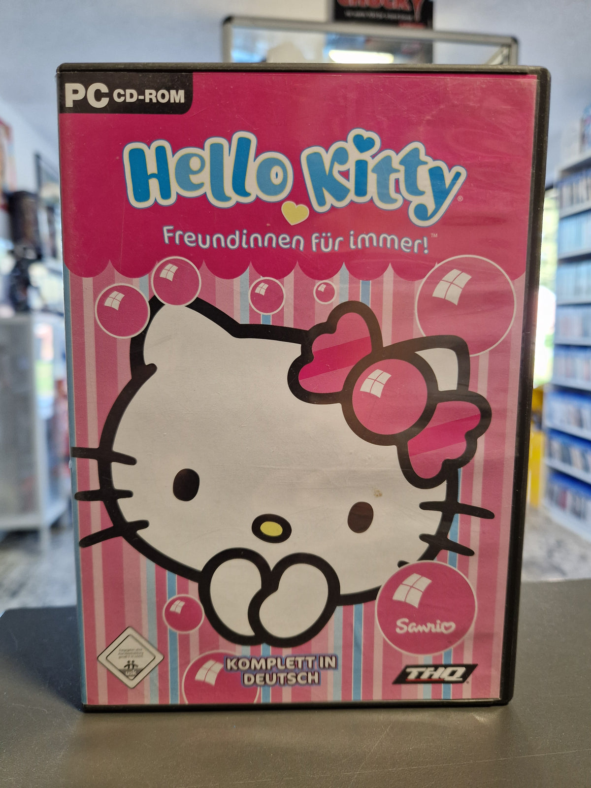 Vorderseite der PC Hülle von Hello Kitty Freundinnen für immer.