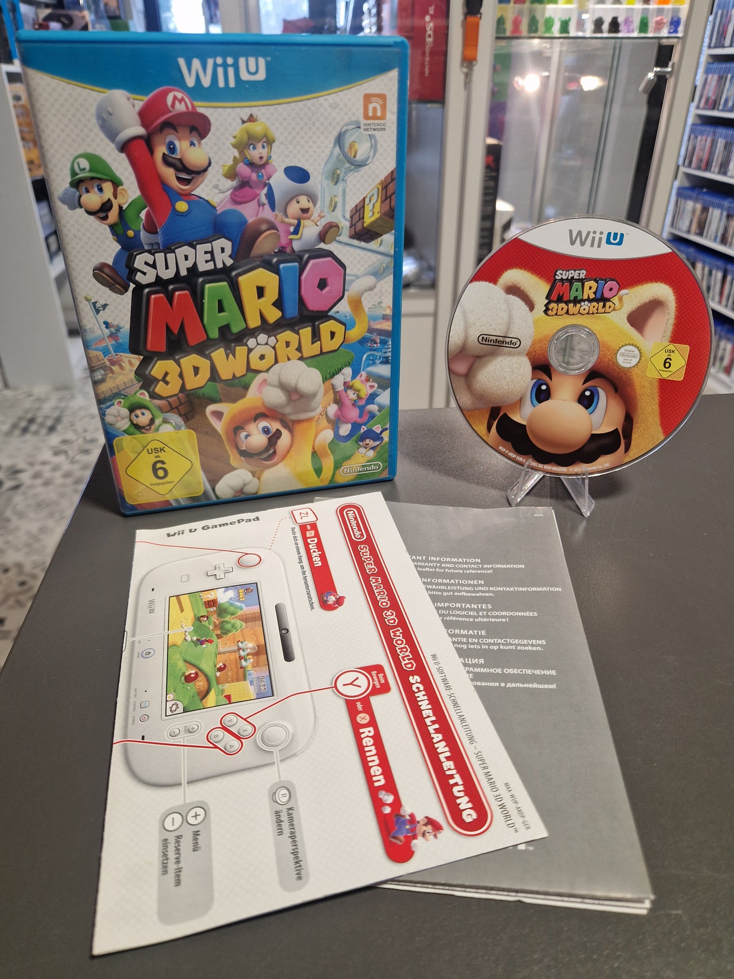 Super Mario 3D World (Wii U) | Jump 'n' Run Klassiker | Geprüft & Spielbereit