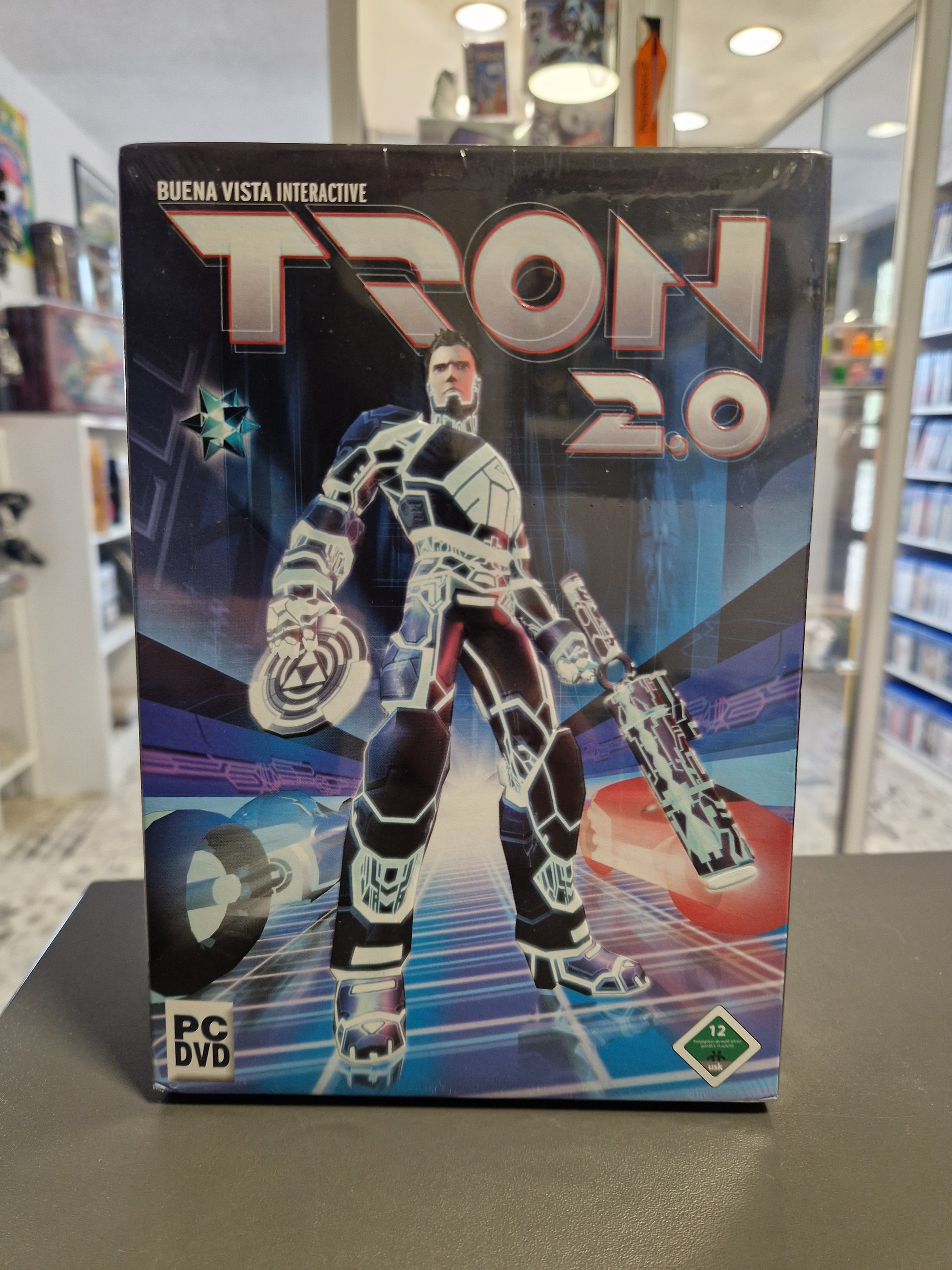 TRON 2.0 PC Big Box Vorderansicht neu verschweißt OVP - Memory Lane Rhauderfehn