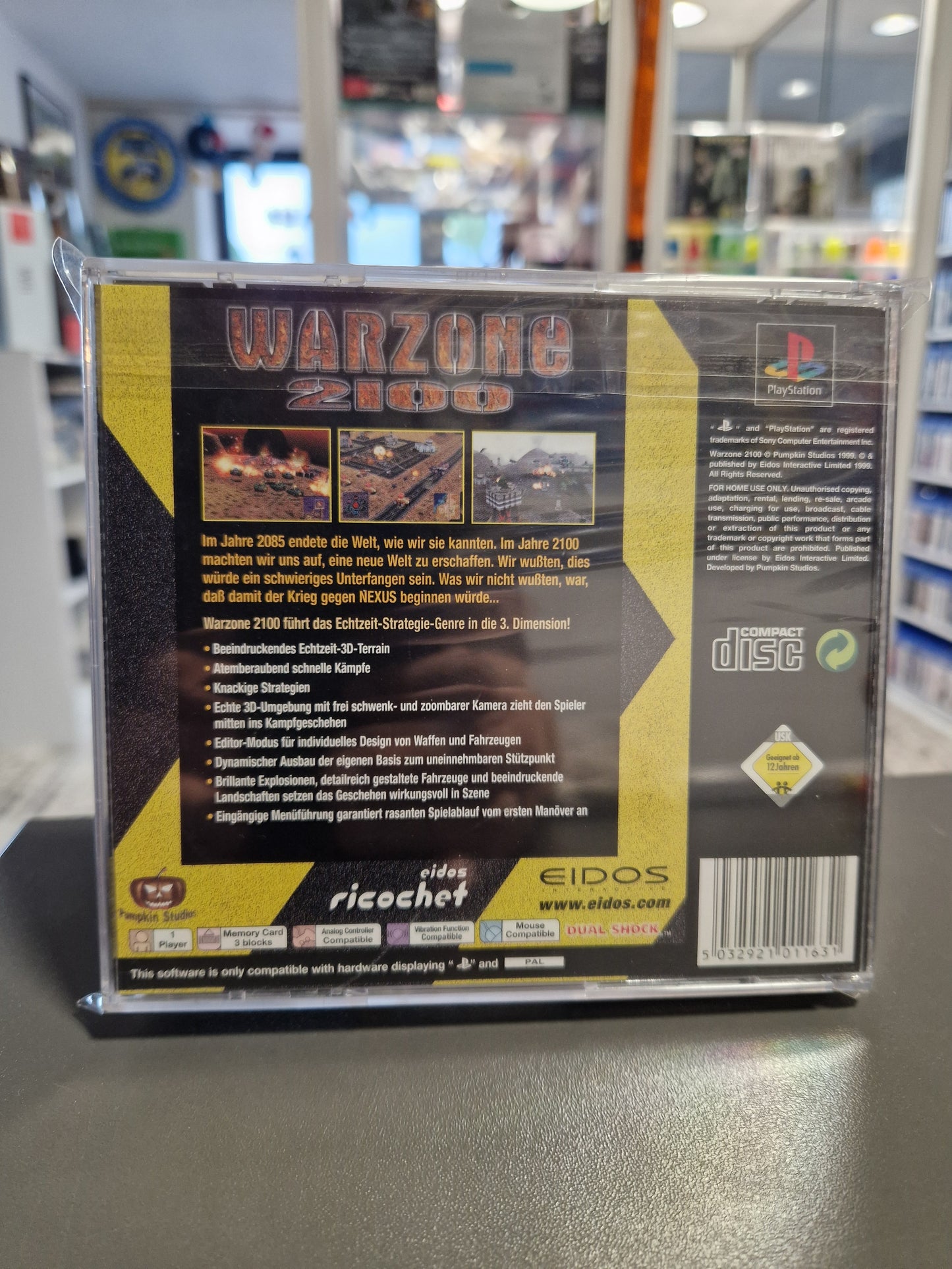Warzone 2100 Playstation 1