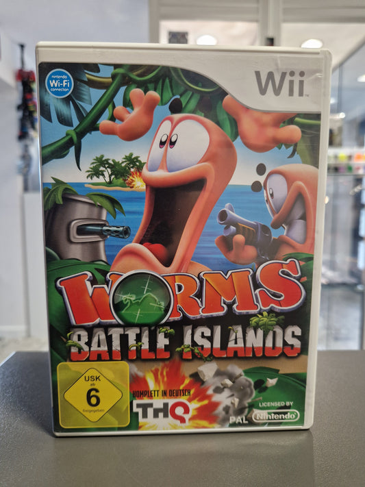 Worms Battle Islands Nintendo Wii