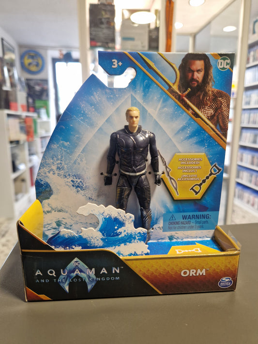 Actionfigur mit Zubehör ca. 10cm – beweglich – bekannt aus Comics ORM Limited Edition Orm – Spielzeug ab 3 Jahren DC