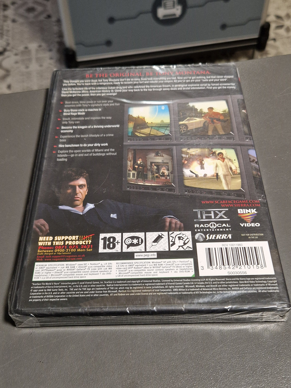 Scarface The World Is Yours PC NEU OVP | Sierra Radical PEGI 18 DVD