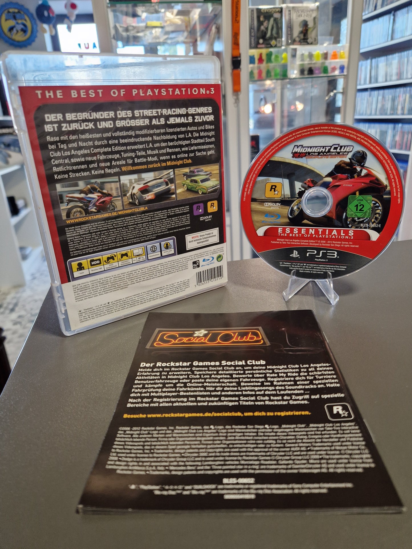 Midnight Club Los Angeles Complete Edition Playstation 3 Sony PS3