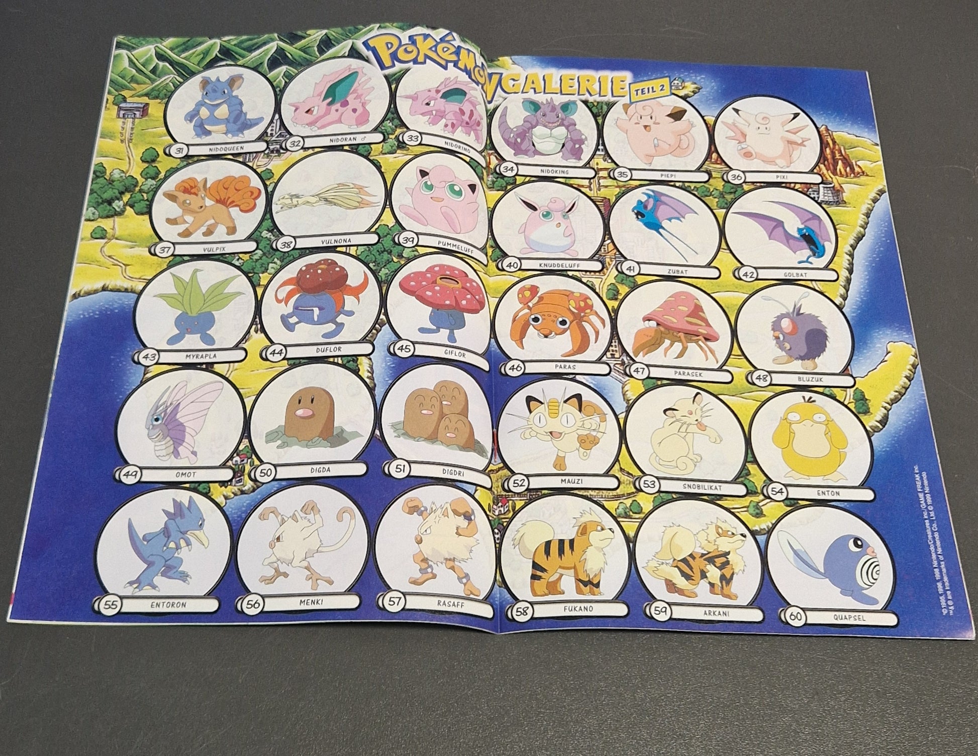 Club Nintendo Special 2 Pokémon Comic Innenseite Team Rocket Illustration Vintage 1999