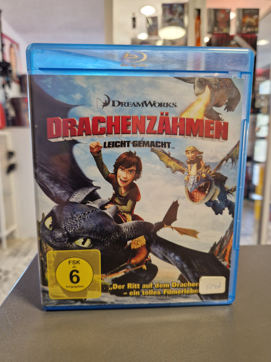 Vorderseite der Blu-ray Hülle von Drachenzähmen leicht gemacht.