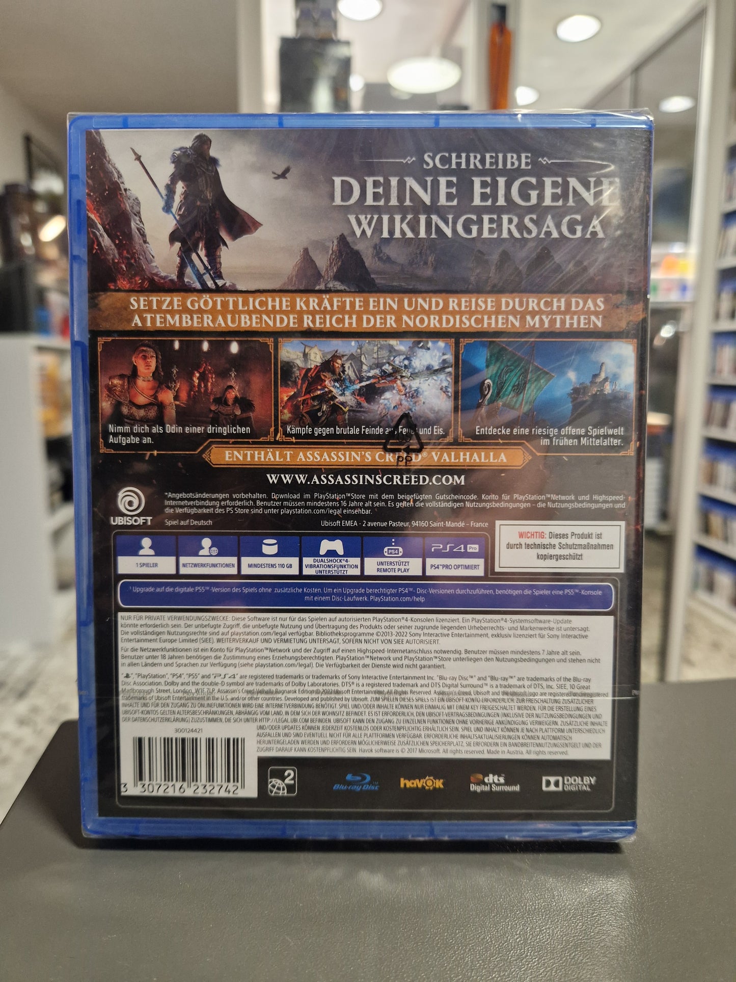 Assassin's Creed Valhalla: Ragnarök Edition - PlayStation 4 (PS4) | NEU & OVP