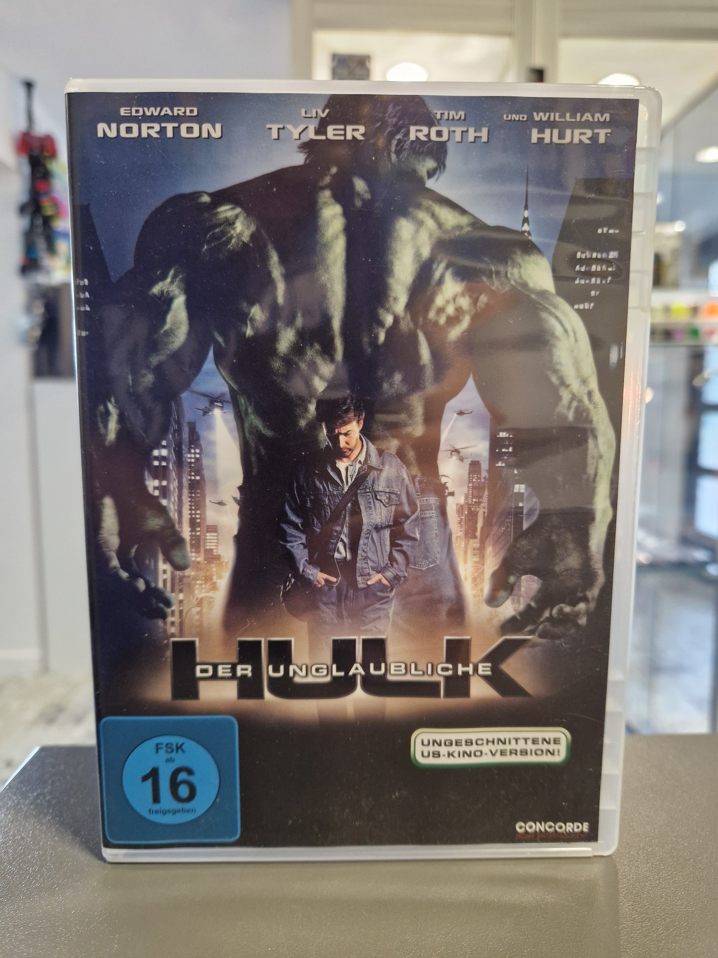 Der unglaubliche Hulk ungeschnittene US-Kinoversion DVD Edward Northon Liv Tyler