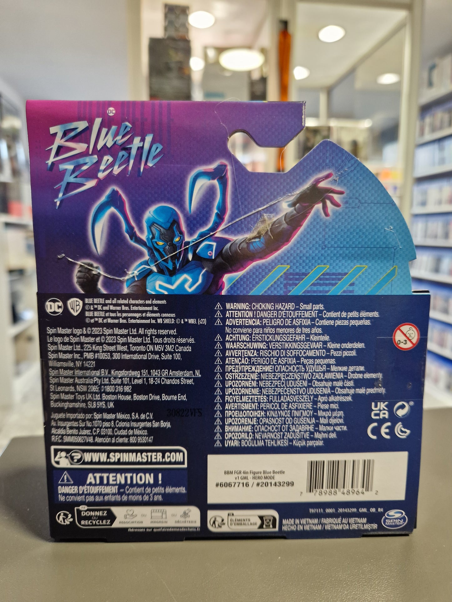 DC Blue Beetle Actionfigur DC Hero-Mode Blue Beetle NEU