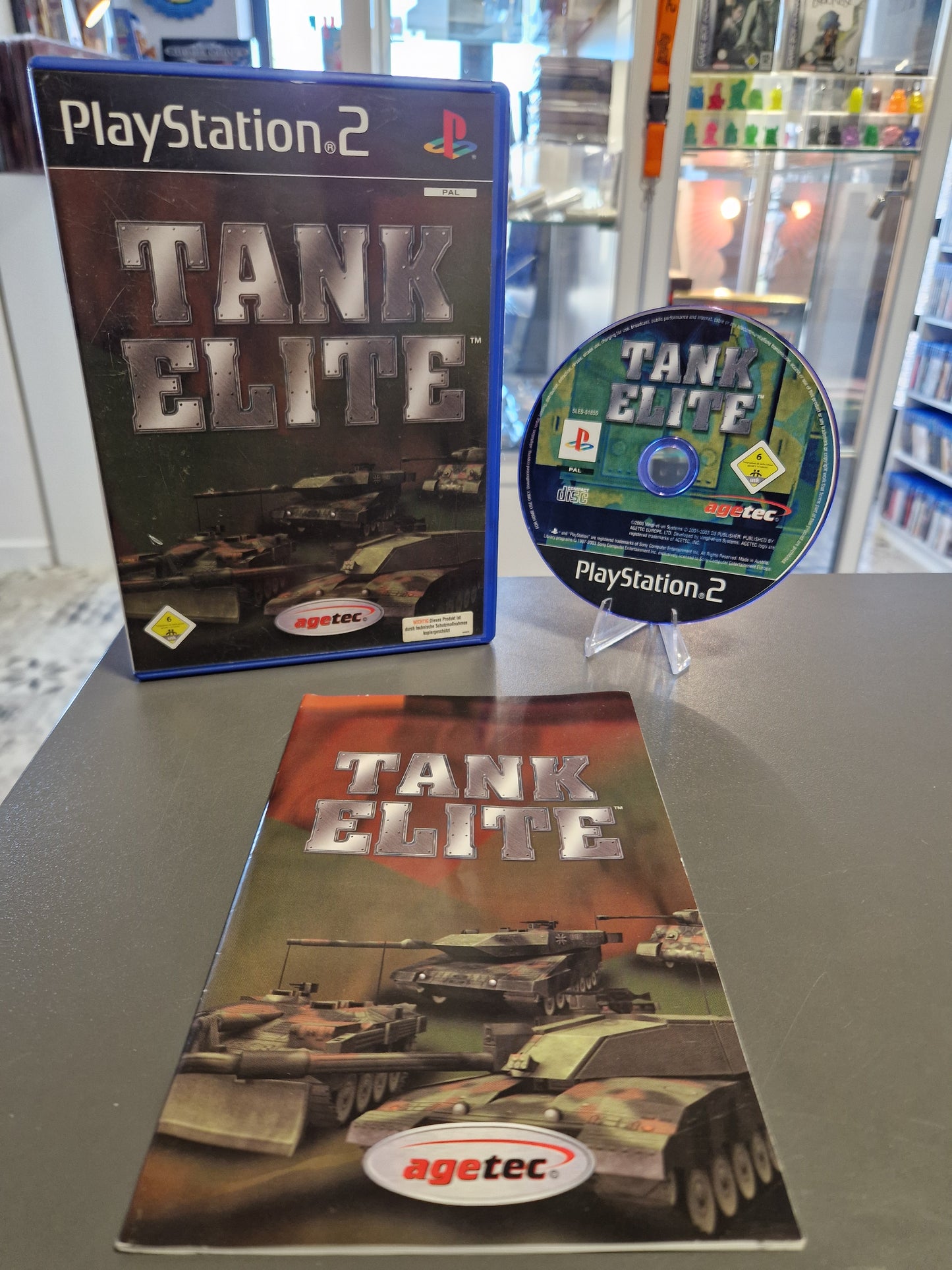 Tank Elite (PS2) | CIB | Inkl. Anleitung | In OVP | Playstation 2