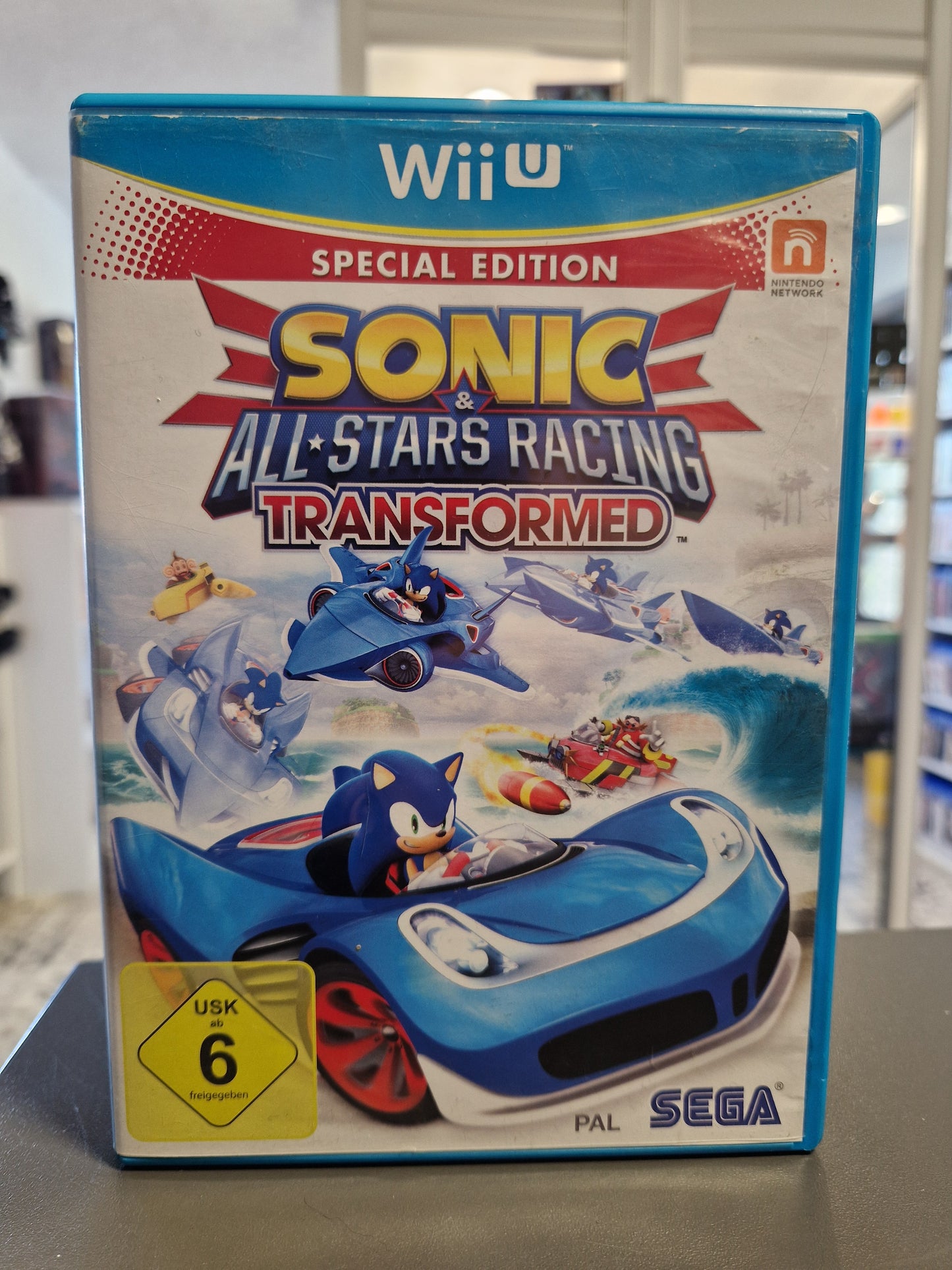 Sonic & All-Stars Racing Transformed Special Edition Nintendo Wii U | CIB
