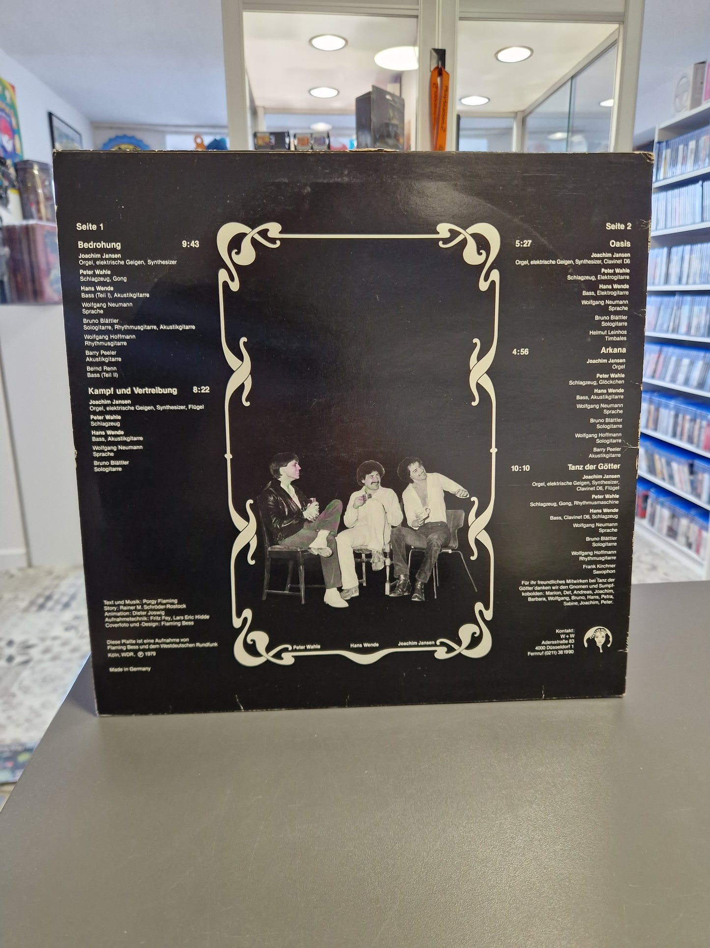 Flaming Bess – Tanz der Götter (1979) | Progressive Rock Vinyl LP