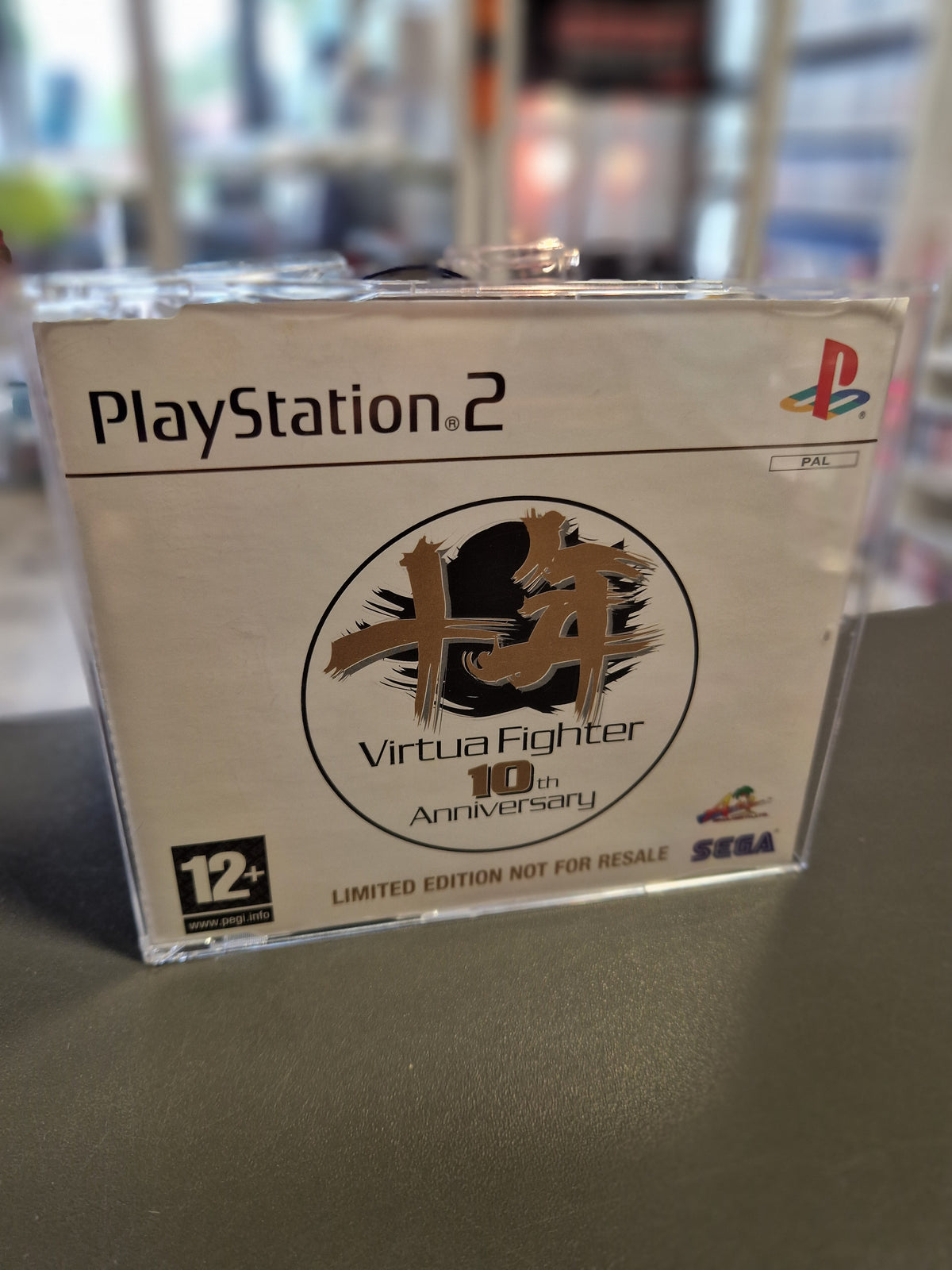 Vorderseite der PS2 Promo Press Edition von Virtua Fighter 10th Anniversary.