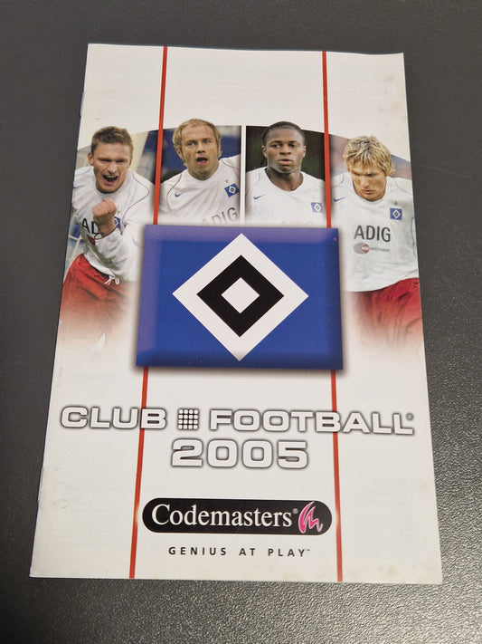 HSV Club Football 2005 PS2 PlayStation 2 Anleitung
