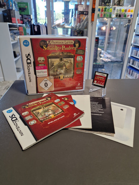 Professor Layton und die Schatulle der Pandora Komplett Nintendo DS