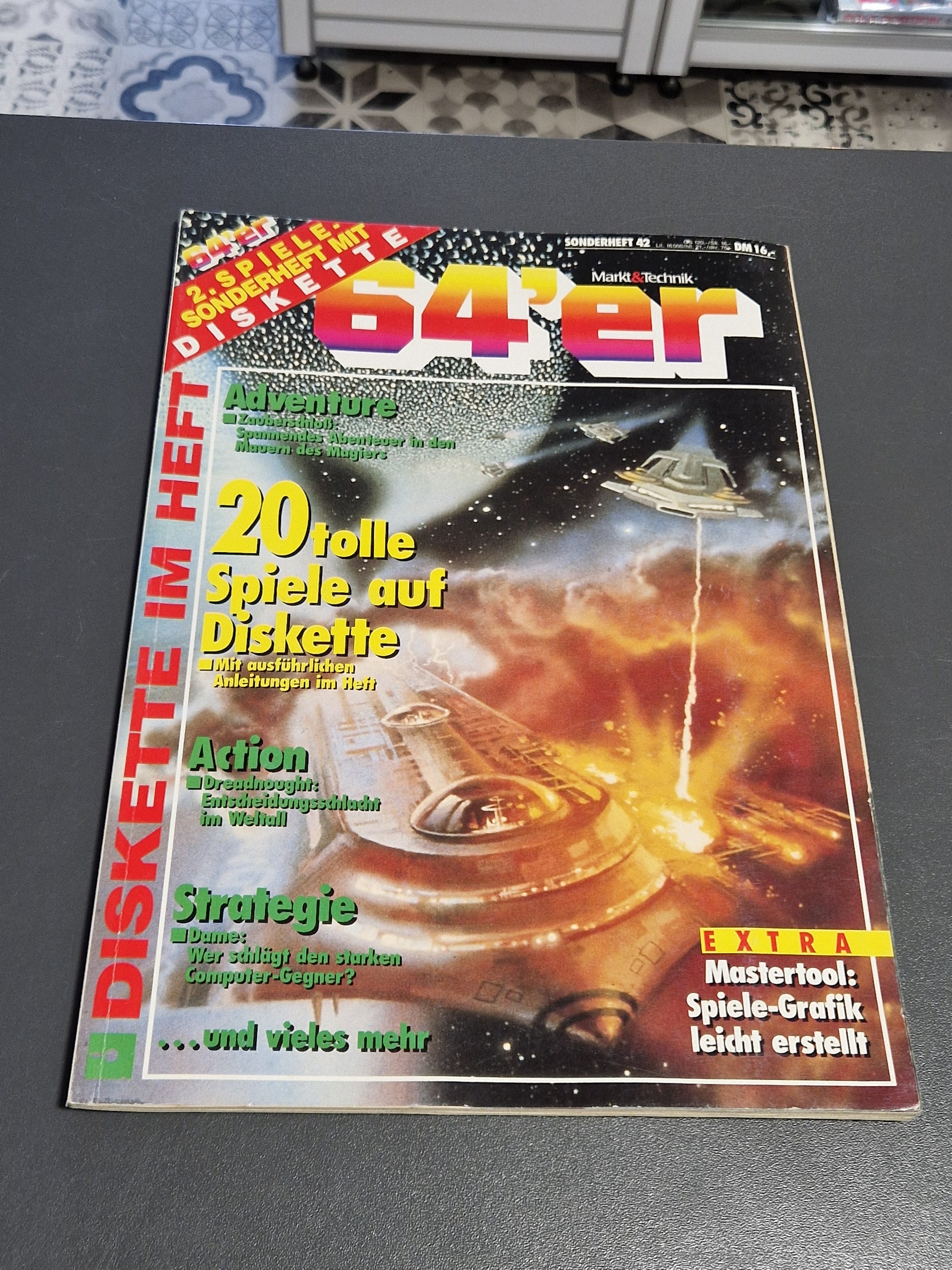 Kaufe das 64'er Sonderheft 42 "Adventure" inkl. Original-Diskette bei Memory Lane Ostfriesland