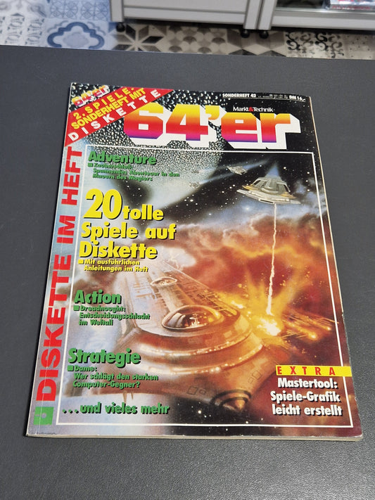 Kaufe das 64'er Sonderheft 42 "Adventure" inkl. Original-Diskette bei Memory Lane Ostfriesland
