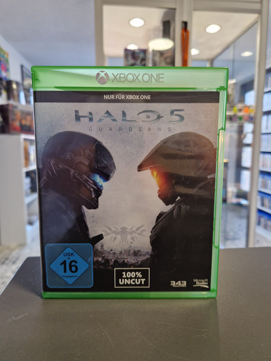 Halo 5 Guardians Xbox One Spielehülle Vorderseite Original