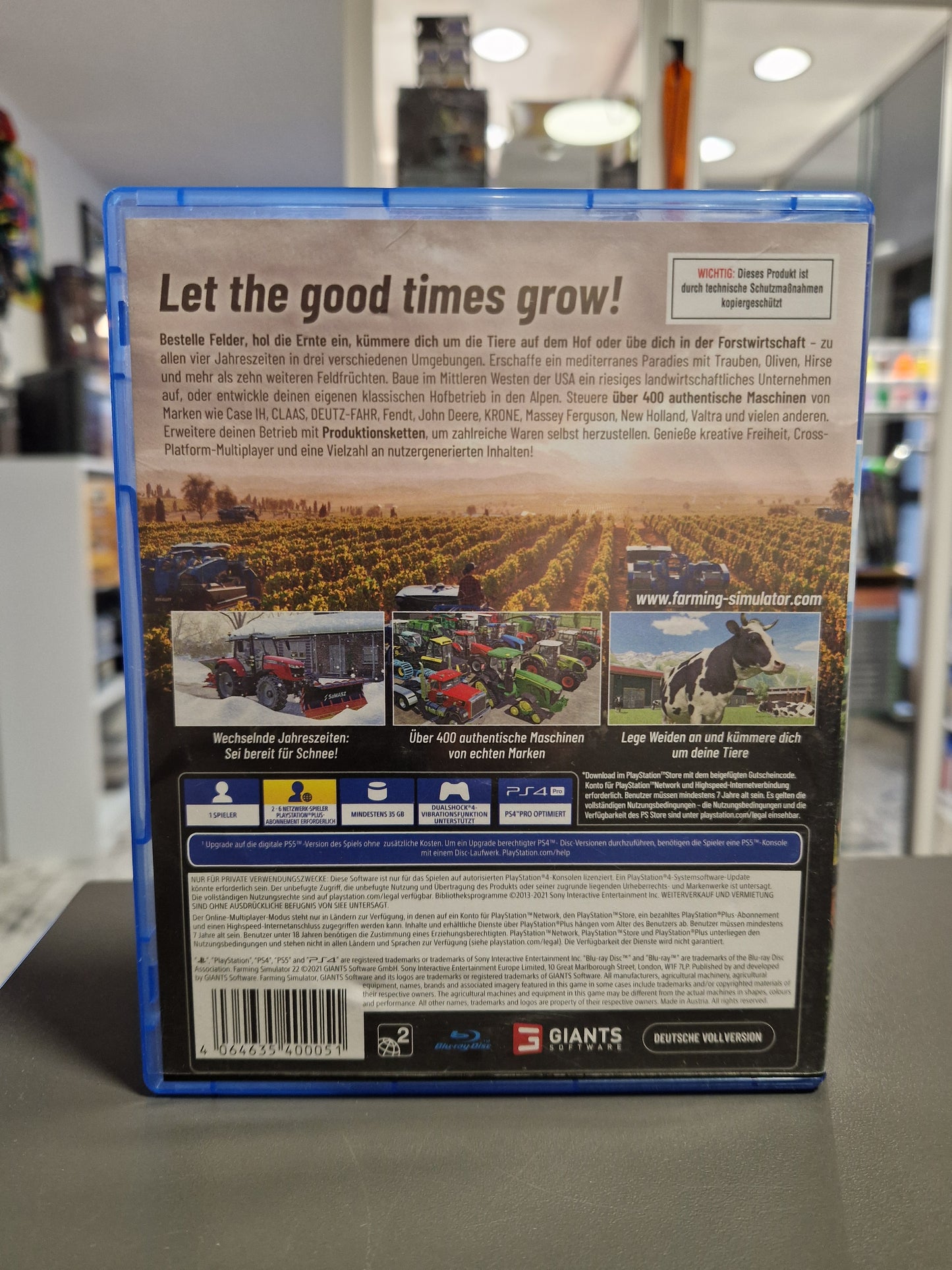 Landwirtschafts-Simulator 22 [PS4] Playstation 4 – Top Zustand | Kratzerfrei