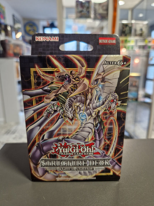 Yu-Gi-Oh Cyber Strike Structure Deck Deutsch – Fabrikneue Box Vorderseite
