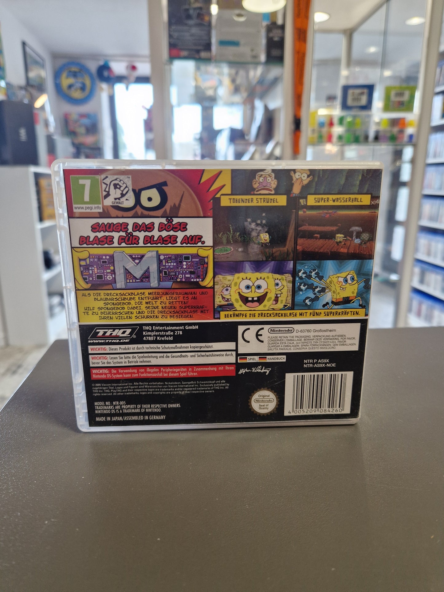 Spongebob Schwammkopf: der Gelbe Rächer Nintendo DS