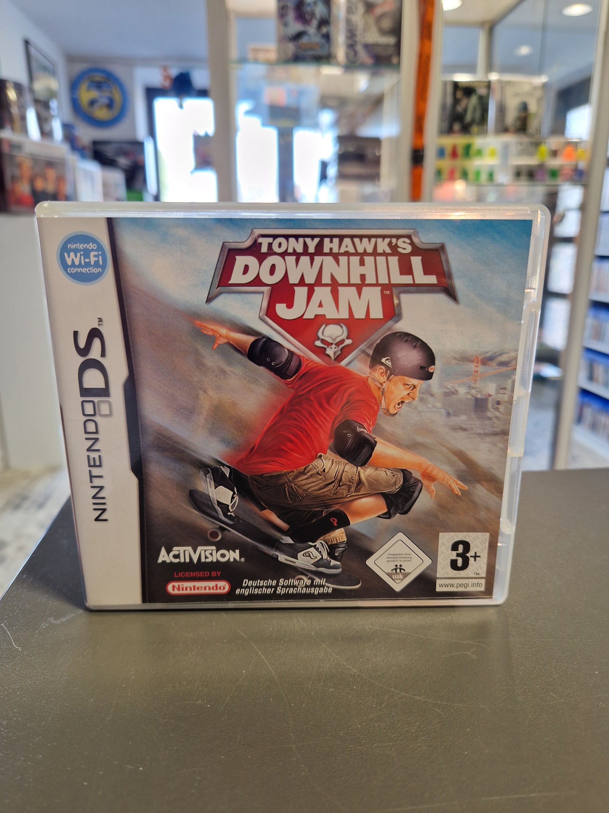 Tony Hawk's Downhill Jam Nintendo DS Spielhülle Vorderseite – Originalverpackung Memory Lane