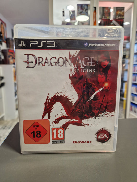 Vorderseite der PS3 Hülle von Dragon Age Origins.
