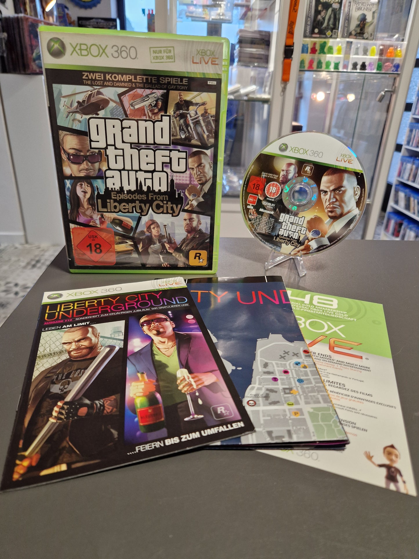 Grand Theft Auto: Episodes from Liberty City (Xbox 360) – CIB | Top Zustand
