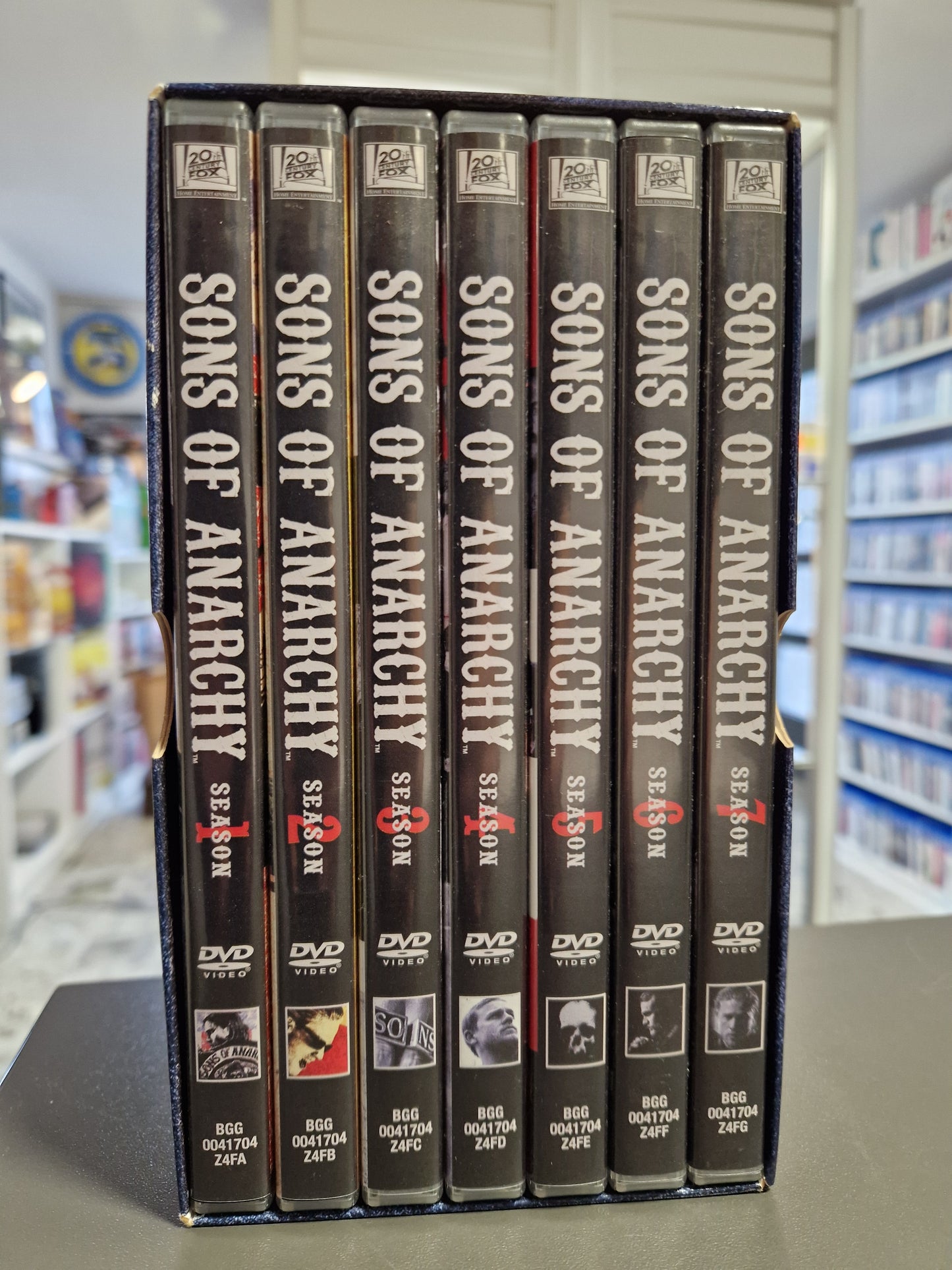 Sons of Anarchy - Die komplette Serie (Staffel 1-7) | DVD Box-Set | SAMCRO Saga