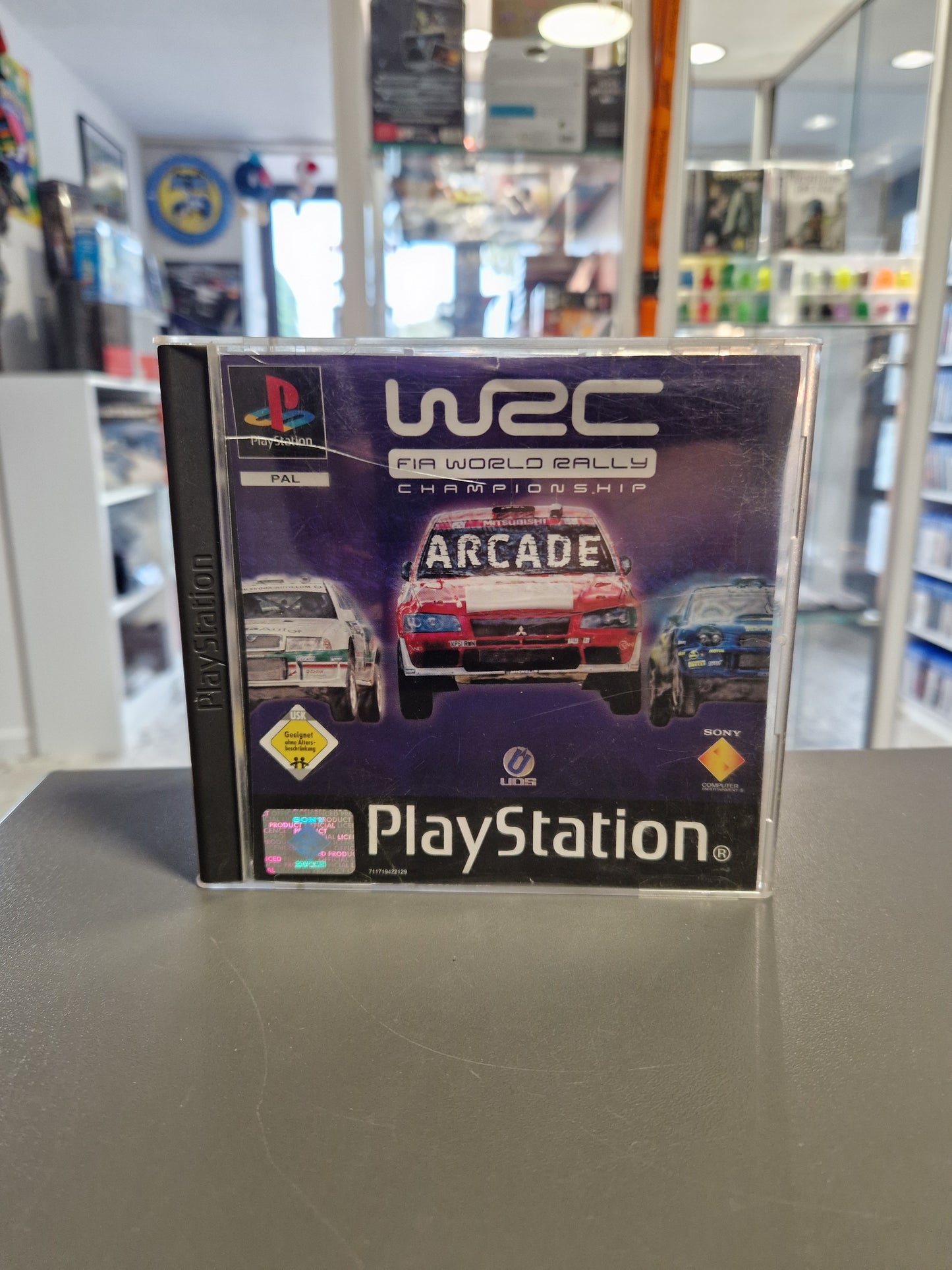 WRC FIA World Rally Championship Arcade Playstation 1
