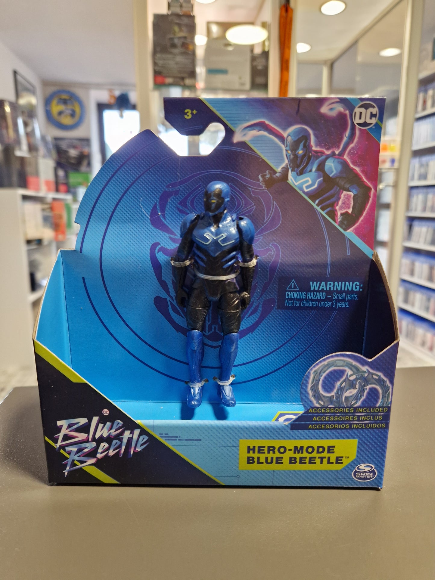 DC Blue Beetle Actionfigur DC Hero-Mode Blue Beetle NEU