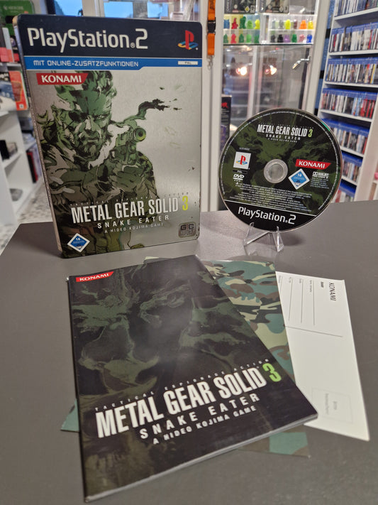 Metal Gear Solid 3: Snake Eater - Steelbook PS2 - Sony Playstation 2