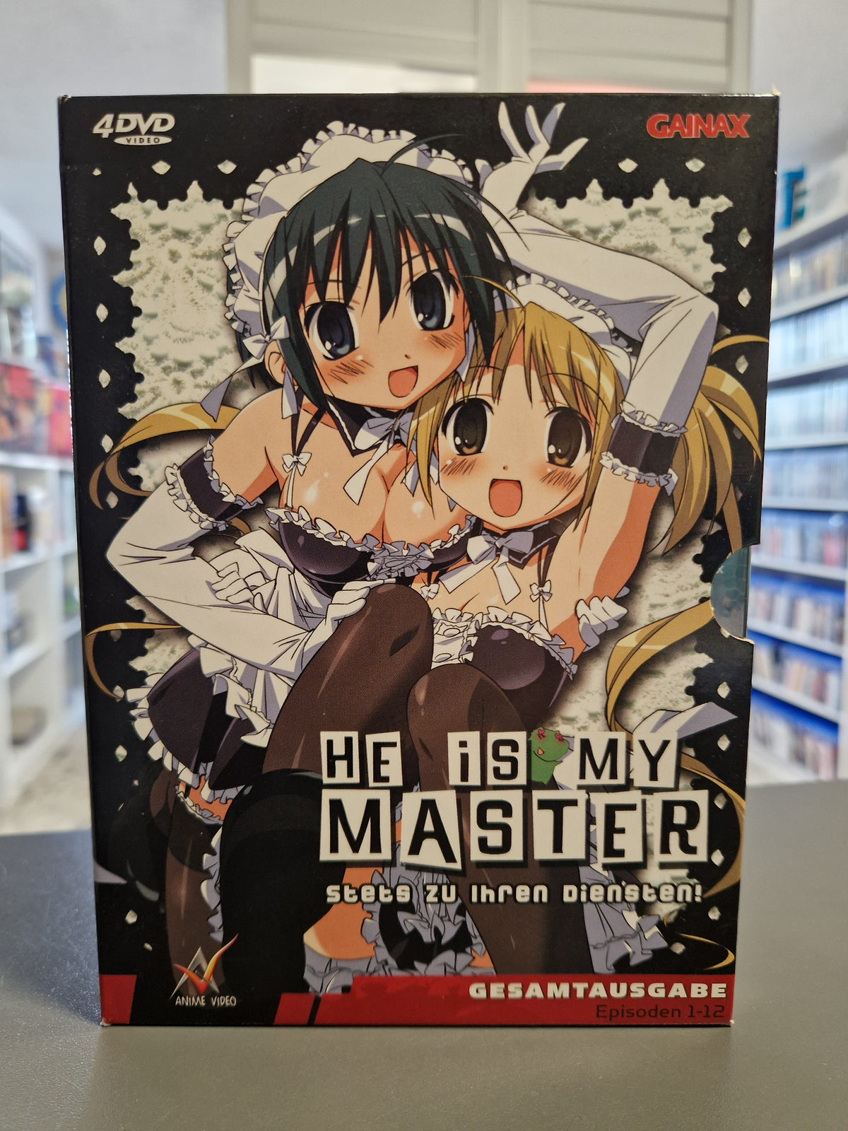 Vorderseite des DVD Schubers He is My Master Gesamtausgabe.