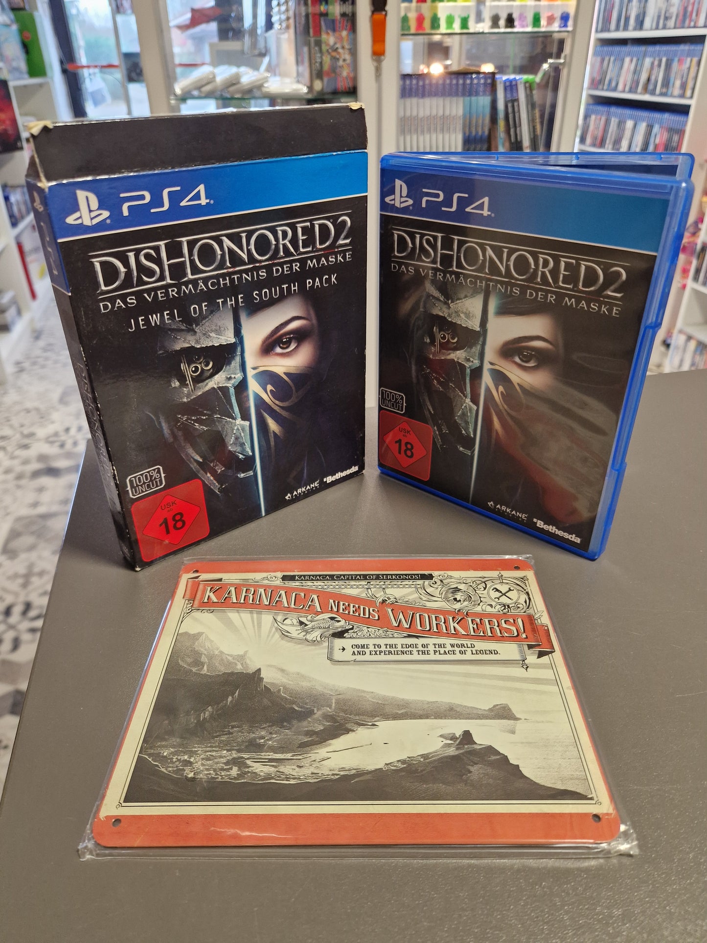 Dishonored 2: Das Vermächtnis der Maske [PS4] – Top Zustand | Geprüft aus Rhauderfehn