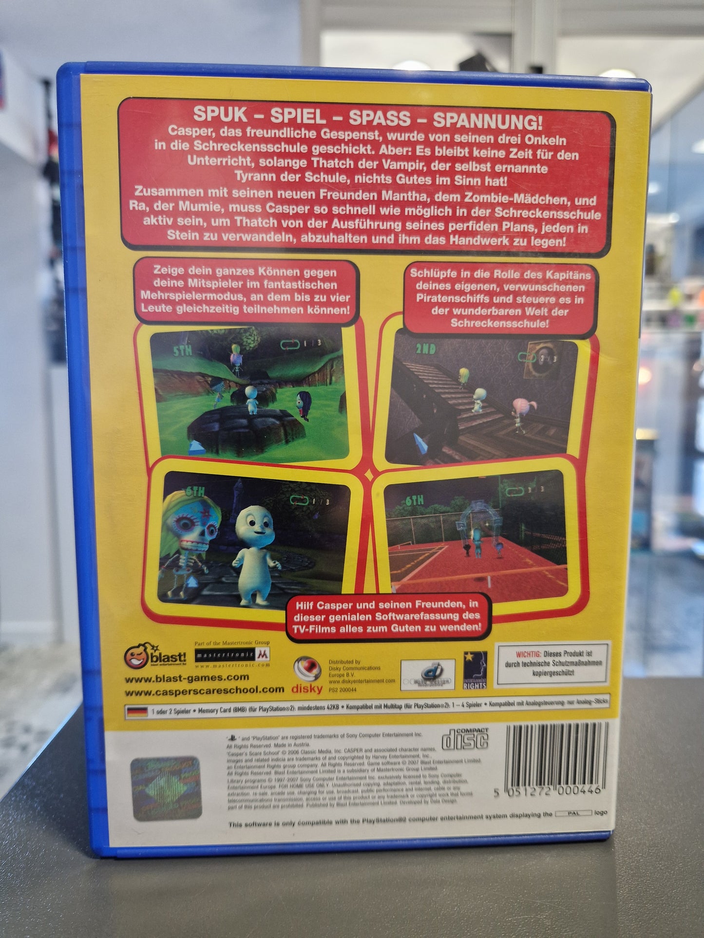 Casper's Schreckensschule (PS2) | CIB | Geprüft | Sony PlayStation 2