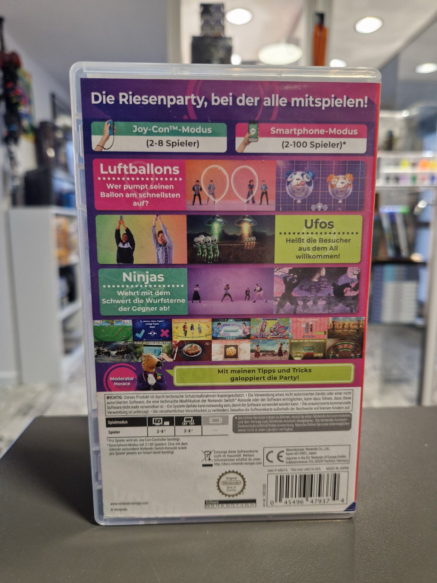 Everybody 1-2-Switch! [Nintendo Switch] | Top Zustand & Geprüft