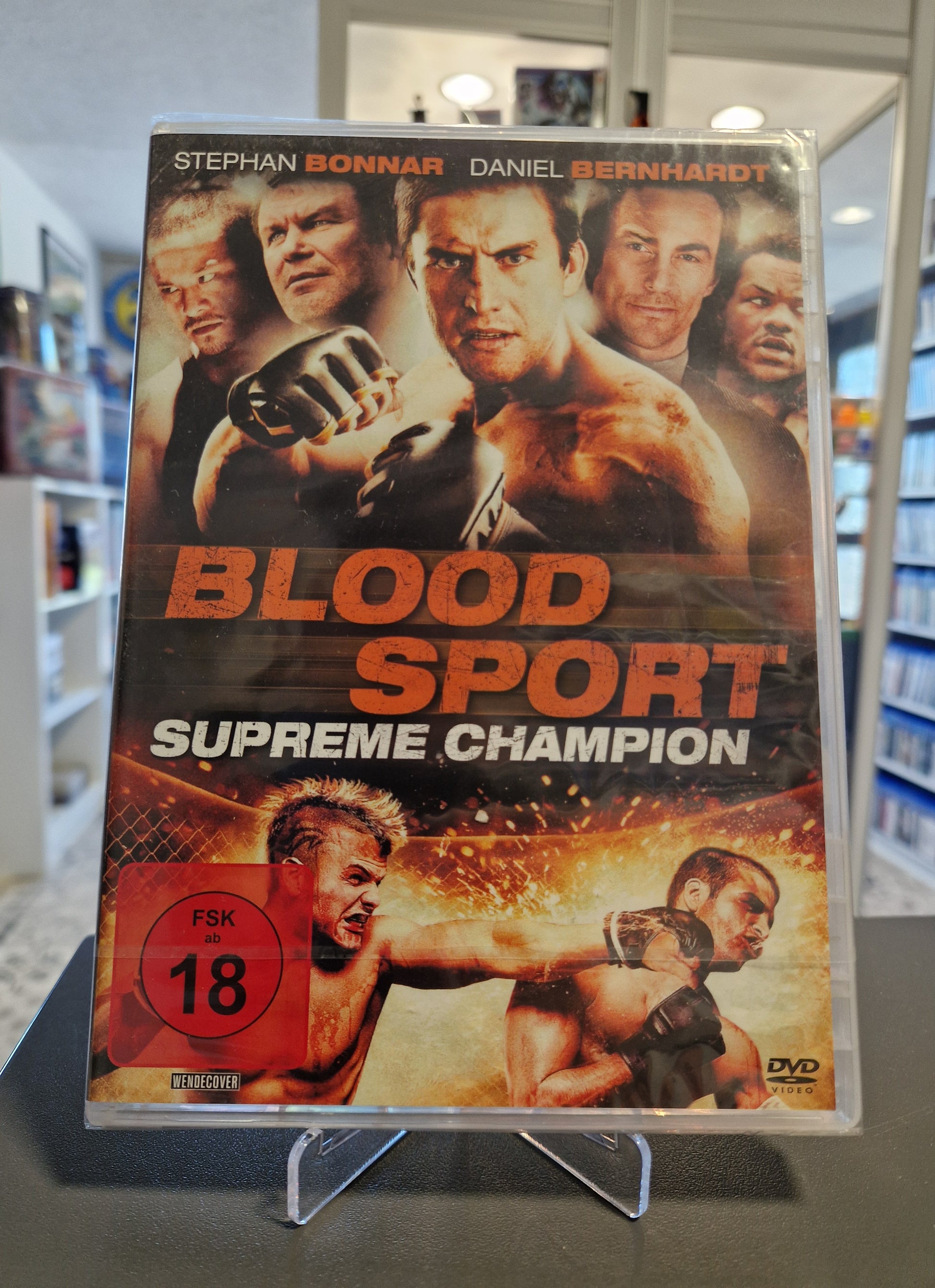 Blood Sport - Supreme Champion DVD Cover – Memory Lane Rhauderfehn (FSK 18)