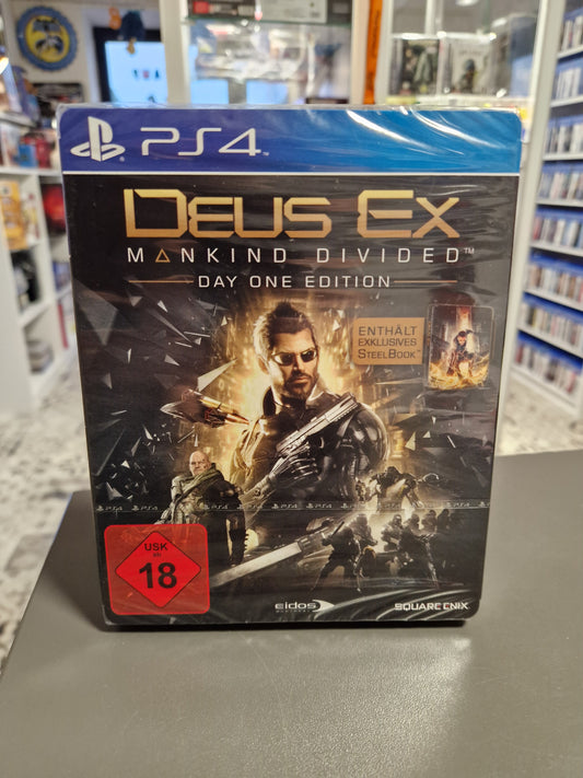 Deus Ex: Mankind Divided – Day One Edition [PS4] | NEU & OVP | Playstation 4