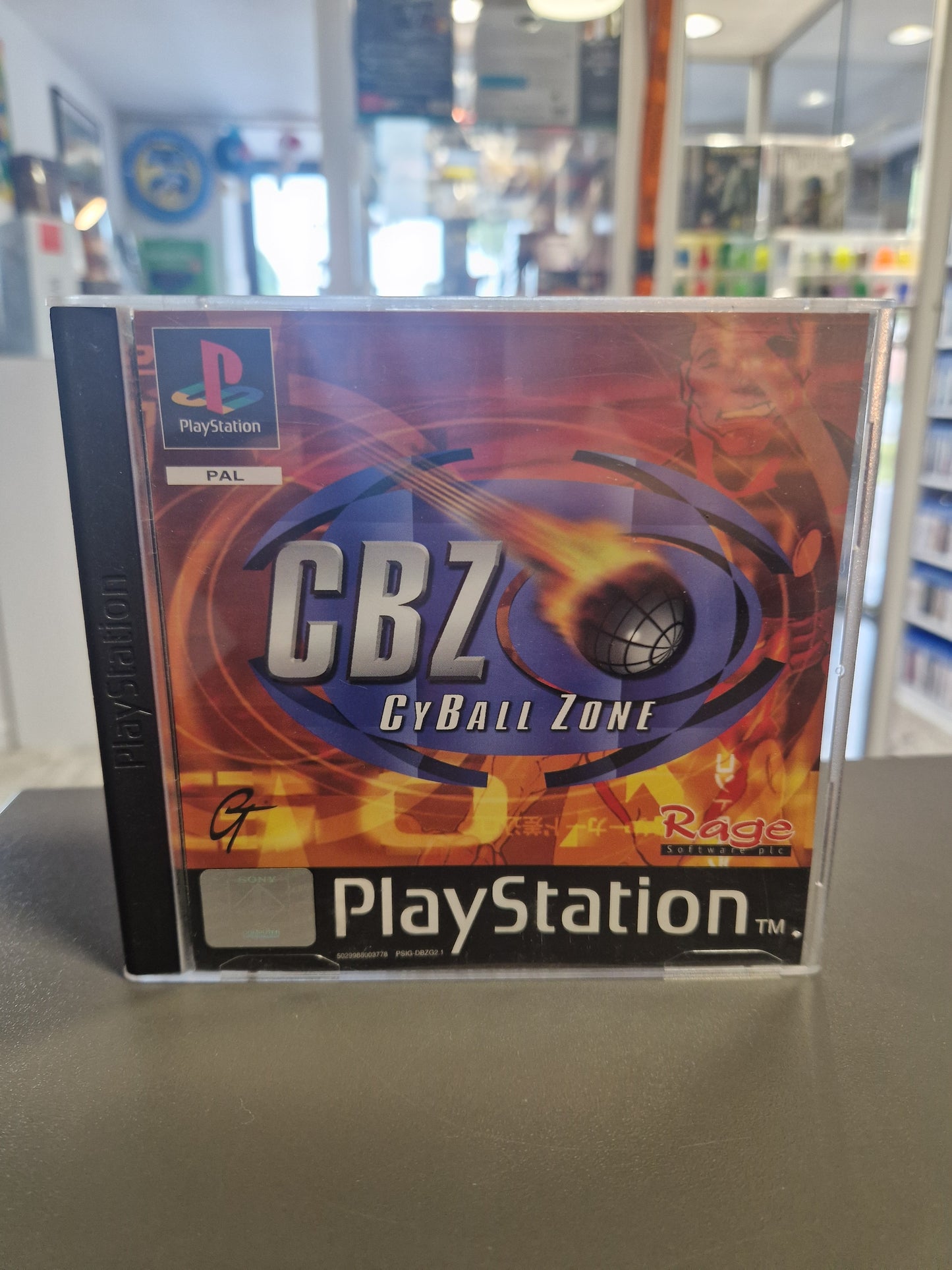 CBZ CyBall Zone Sony Playstation 1