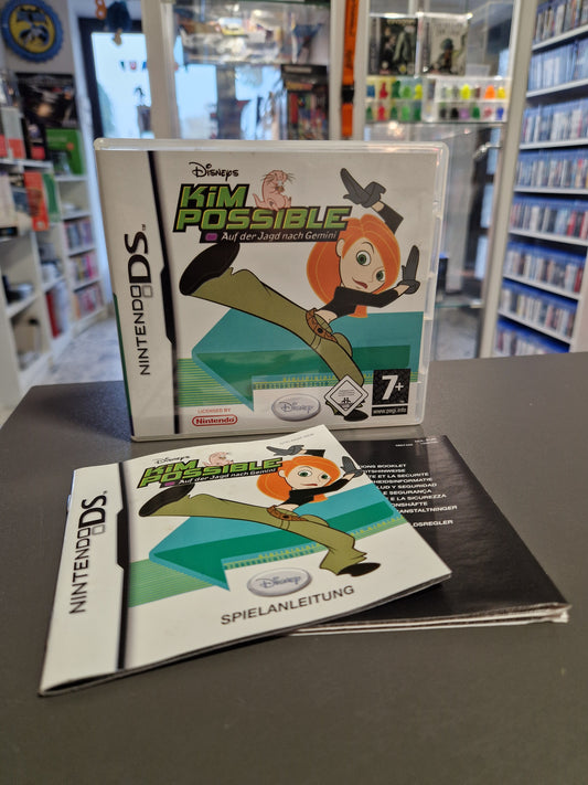 Kim Possible: Auf der Jagd nach Gemini - Nintendo DS - Komplett mit Anleitung (CIB)
