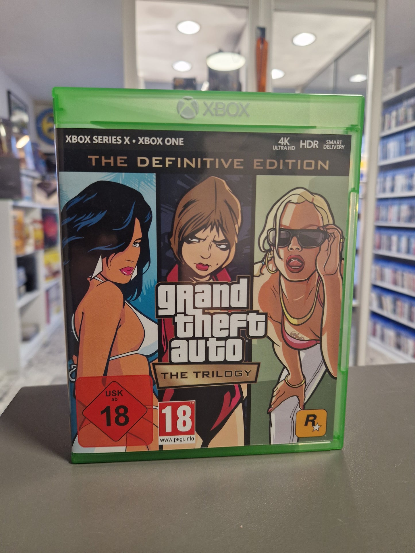 GTA: The Trilogy – The Definitive Edition (Xbox Series X / Xbox One) | 3 Spiele-Klassiker | Kratzerfrei
