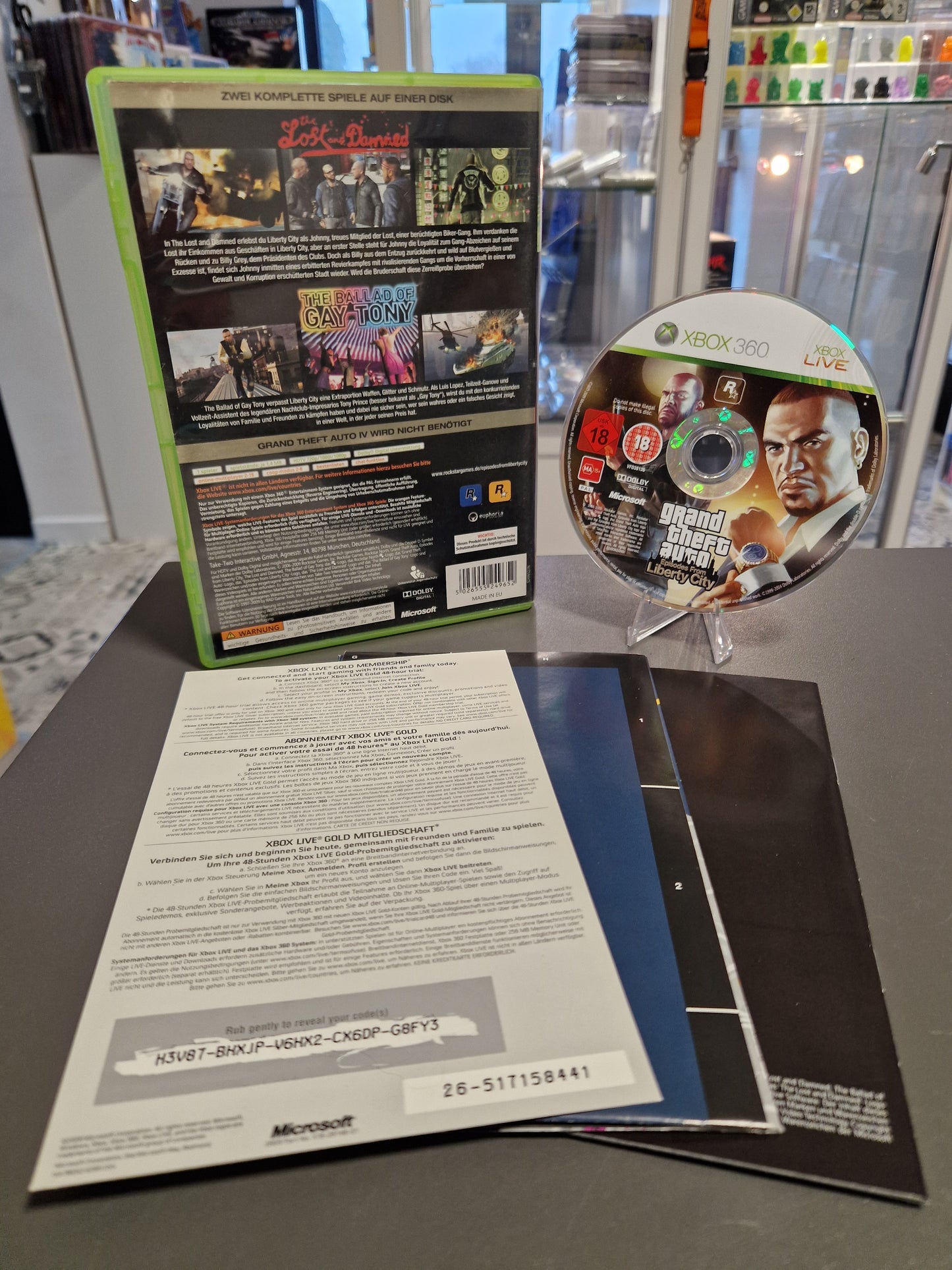 Grand Theft Auto: Episodes from Liberty City (Xbox 360) – CIB | Top Zustand