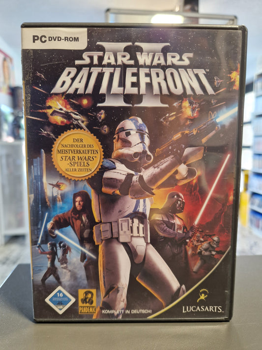 Vorderseite der PC Hülle von Star Wars Battlefront II