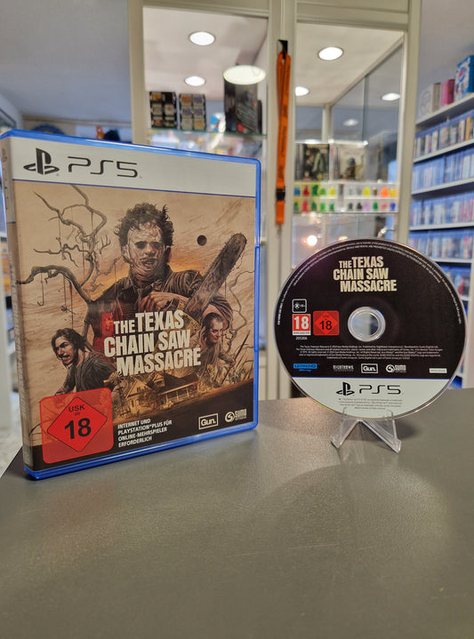 The Texas Chainsaw Massacre PS5 Spiel Hülle und Disc kratzerfrei Top Zustand Horrorspiel Memory Lane Games
