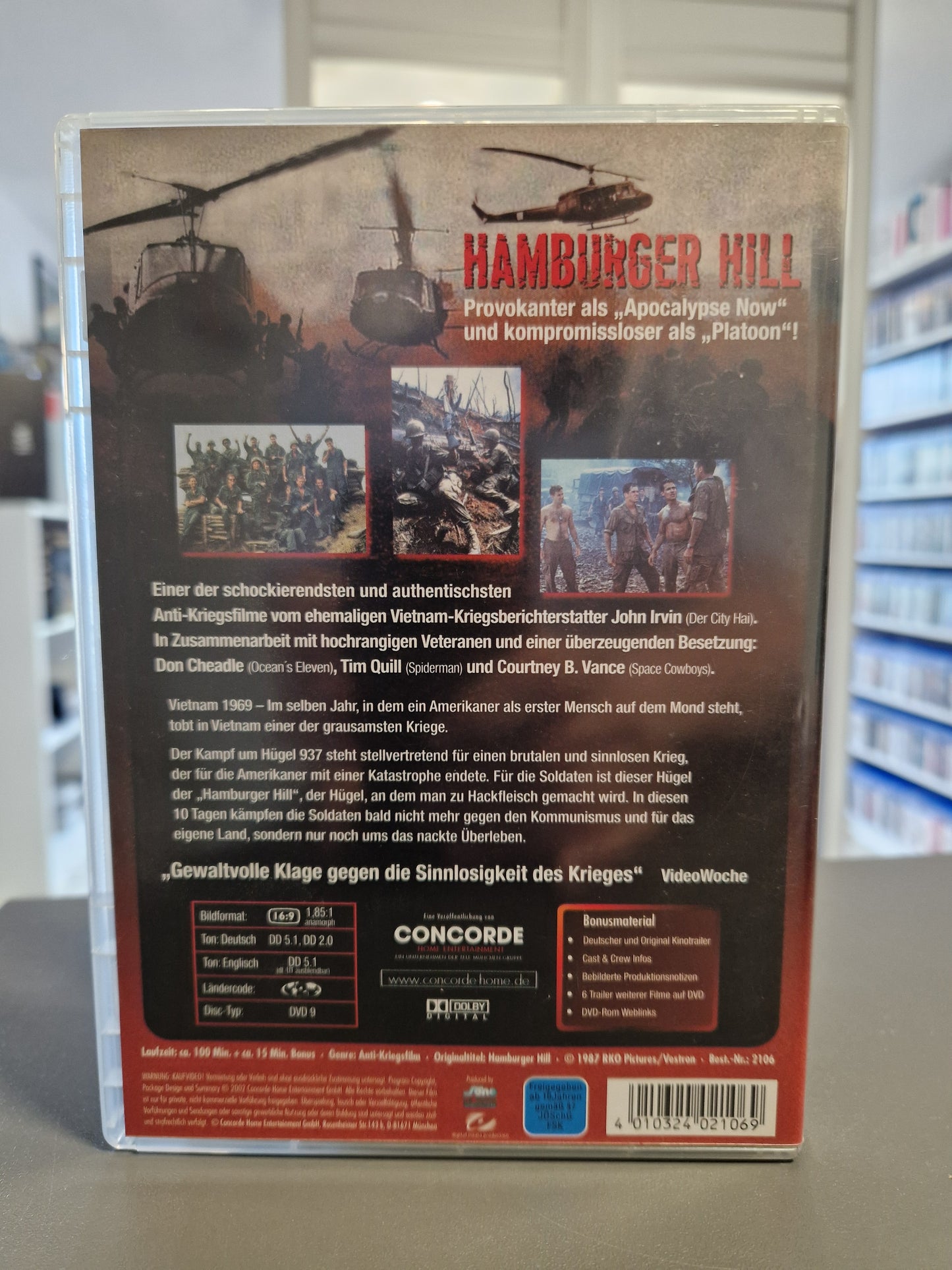 Hamburger Hill von John Irvin DVD