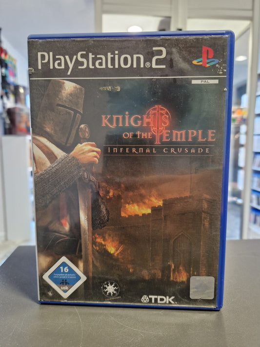 Knights of the Temple Infernal Crusade PS2 Spiel Hülle Cover